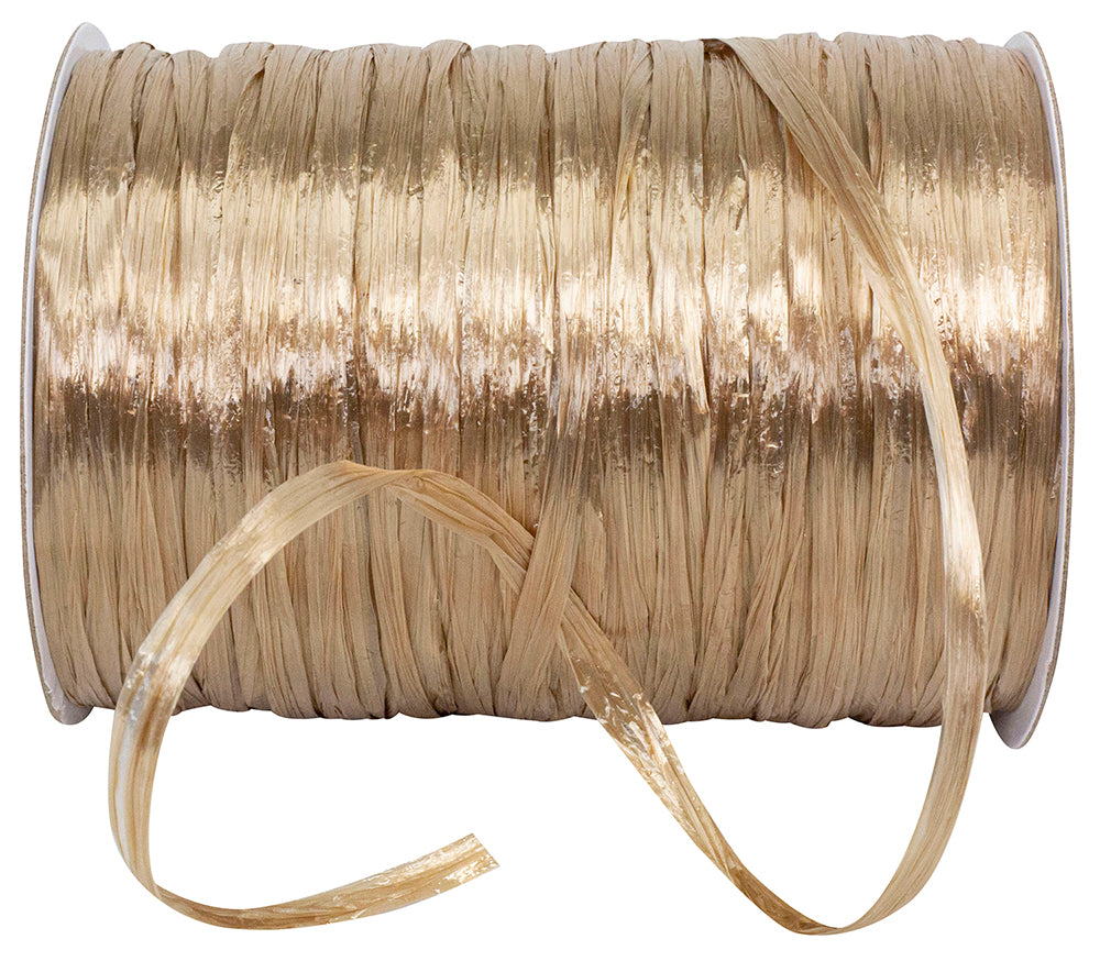 Raffia Prime Kraft 1/4 Inch Rayon Pearl 100 Yards