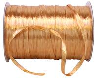 Gold Raffia Prime 1/4 Inch Rayon - Pearl