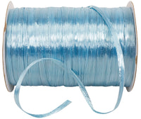 Raffia Prime Blue 1/4 Inch Rayon Pearl 100Yds