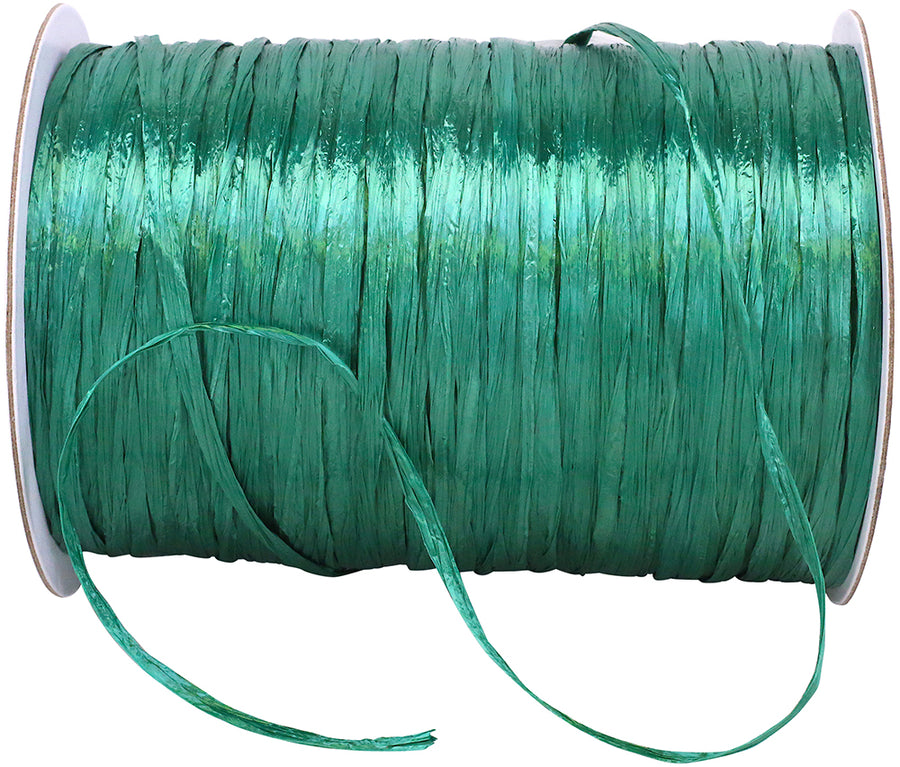 Emerald Raffia Prime 1/4 Inch Rayon - Pearl
