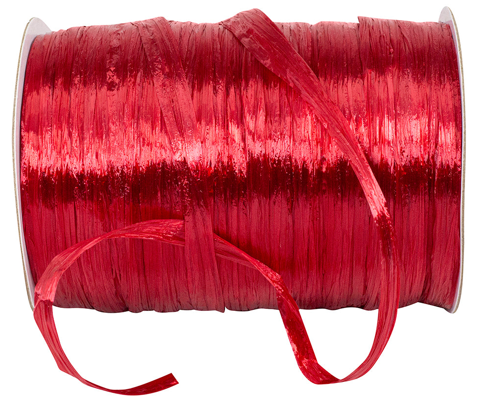 Neon Raffia Prime 1/4 Inch Rayon - Pearl