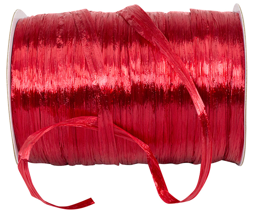 Neon Raffia Prime 1/4 Inch Rayon - Pearl
