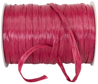 Raffia Prime Claret 1/4 Inch Rayon Matte