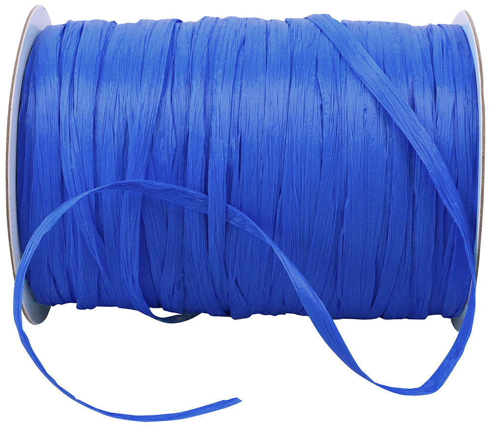 Raffia Prime 1/4 Inch Royal Rayon Matte