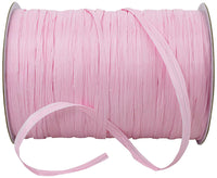 Raffia Pink 1/4 Inch Rayon Matte Crafting Material