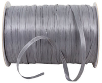 Charcoal Raffia Prime 1/4 Inch Rayon Matte