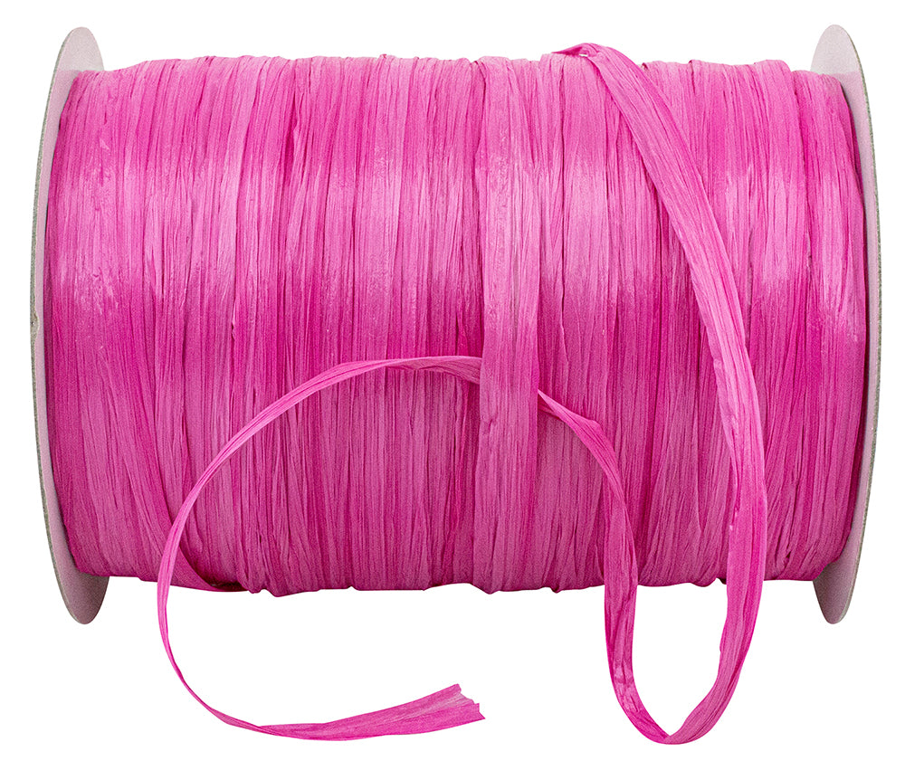 Raffia Prime 1/4 Inch Matte Rayon in Beauty Color