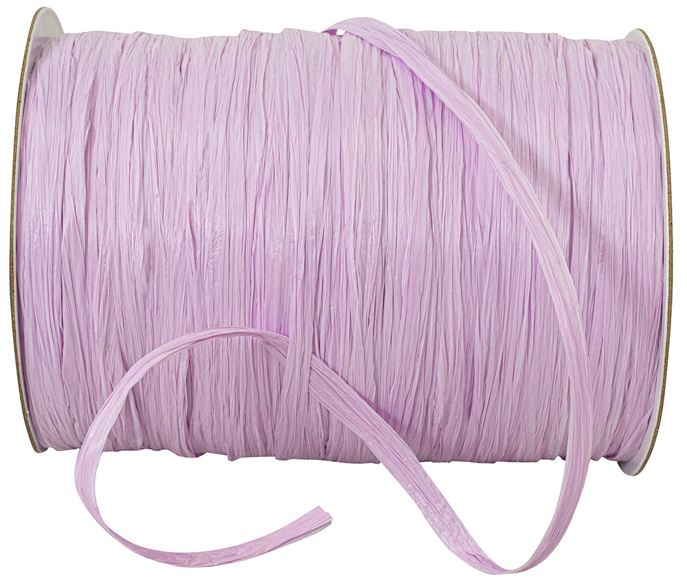 Lavender Rayon Raffia 1/4 Inch Prime - Matte Finish