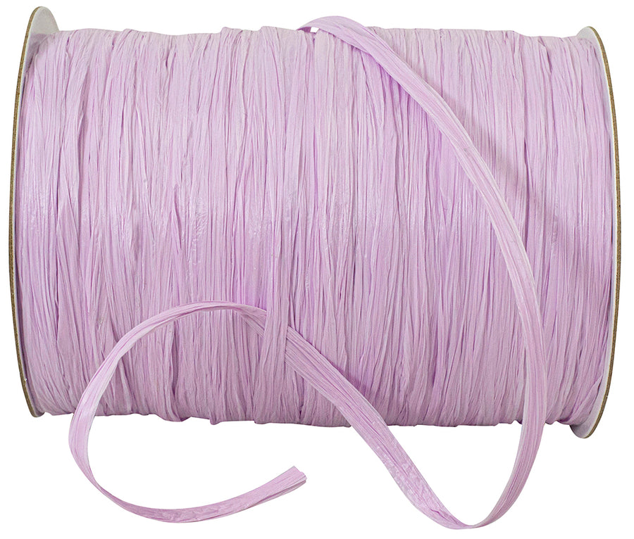 Lavender Rayon Raffia 1/4 Inch Prime - Matte Finish