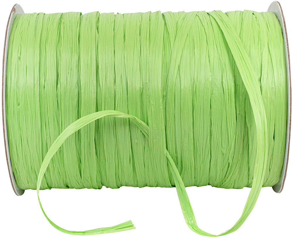 Celadon Raffia Prime 1/4 Inch Rayon Matte