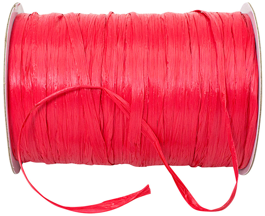 Raffia Prime Neon 1/4 Inch Rayon Matte