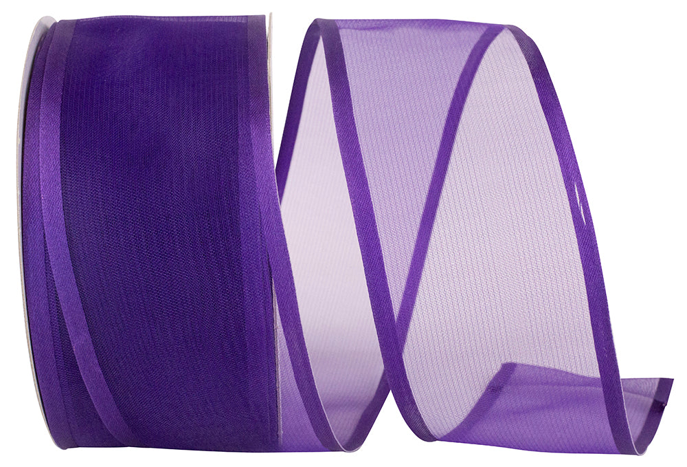 Regal 2-1 2 Inch Charlize Sheer Satin Wired Edge Ribbon for Wreaths & Bows