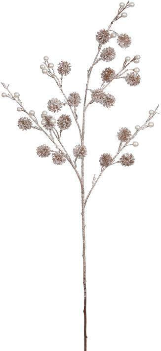 Pearl Flower Hanging Spray - 24 Inches
