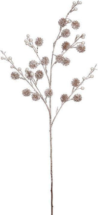 Pearl Flower Hanging Spray - 24 Inches