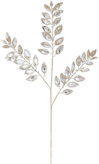 Jeweled Holly Spray - 33 Inches