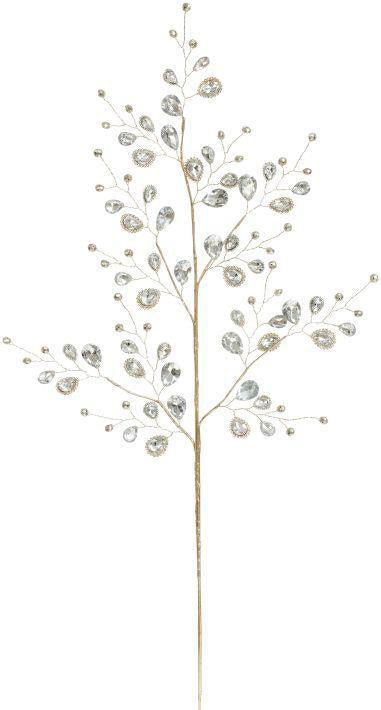 Fancy Teardrop Crystal Spray - 30 Inches