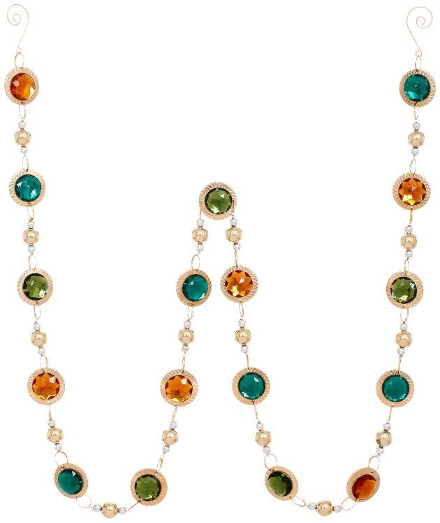 Jeweled Bead Garland - 5 Feet