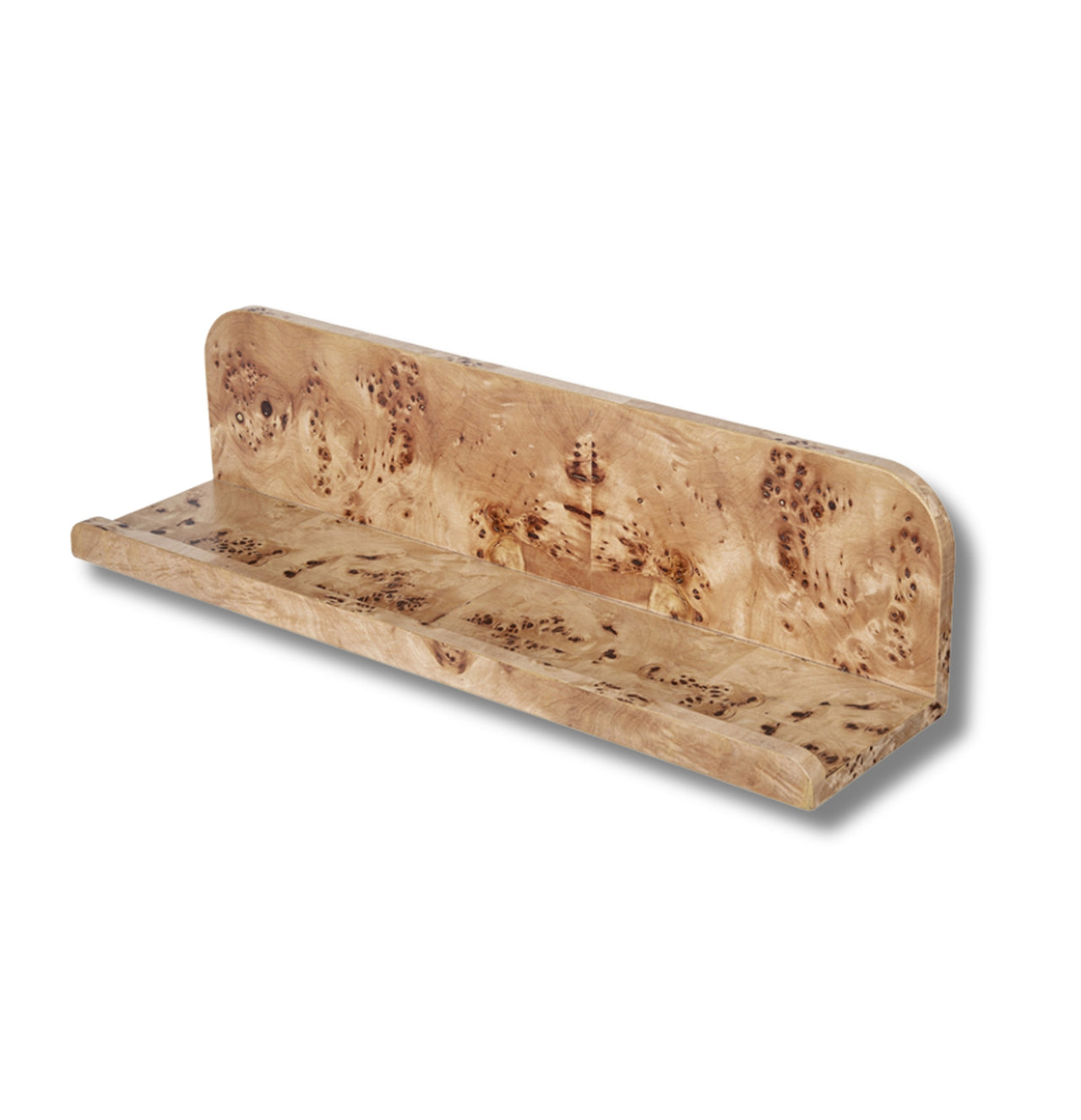 Lucy Burl Wood Shelf