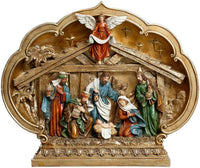 Nativity Scene Tabletop -15x12.5 Inches