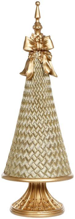 Holiday Tree with Bow- 26 Inches