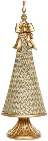 Holiday Tree with Bow- 26 Inches