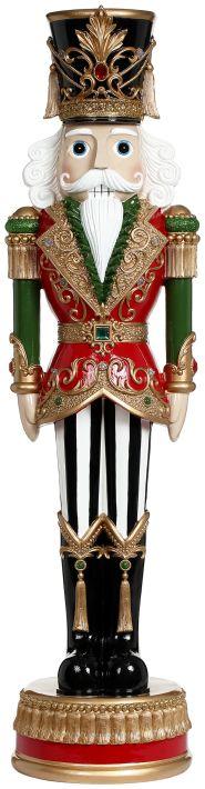 Lighted and Musical Holiday Nutcracker, Small - 36 Inches
