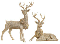 Grand Dellarobbia Deer, Assortment of 2 - 28-30 Inches
