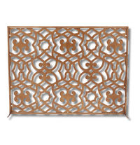 Jonah Dark Gold Fireplace Screen