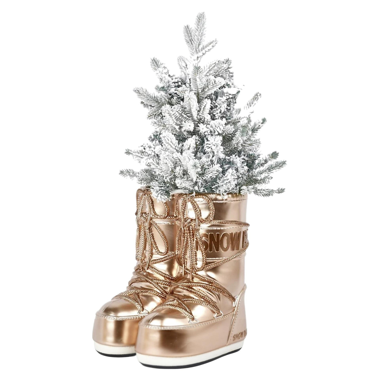 Snow Boots Planter (Snow Boot), (No Drainage Hole)