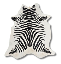 Ada Zebra Genuine Cowhide Rug - 6'8