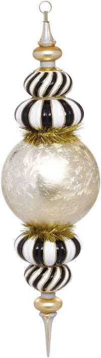 Jingle Holly Finial Ornament - 28 Inches