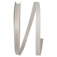 Cream 5 8 Inch Linen Natural Allure Ribbon for Wreaths & Bows