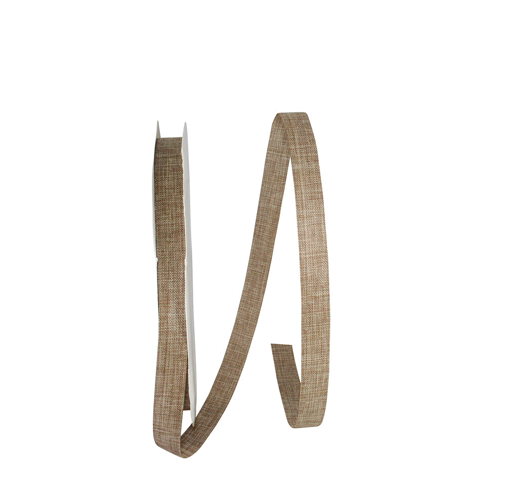 Natural 5 8 Inch Linen Natural Cooler Ribbon for Wreaths & Bows