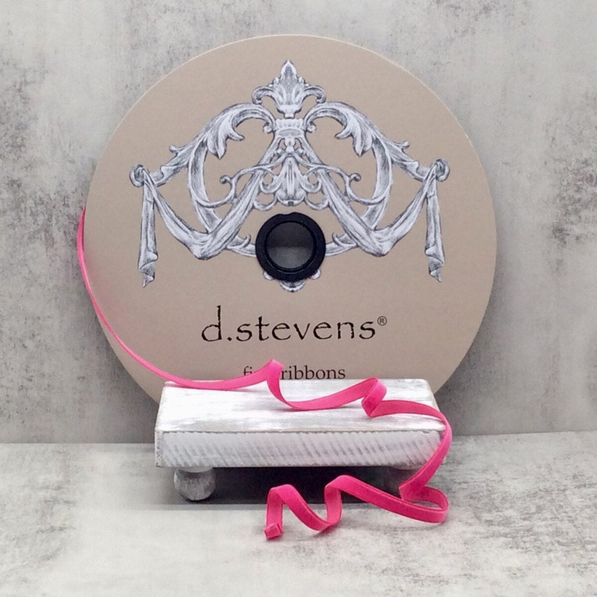 Hot Pink Velvet Ribbon 8 Inch by 50 Yards