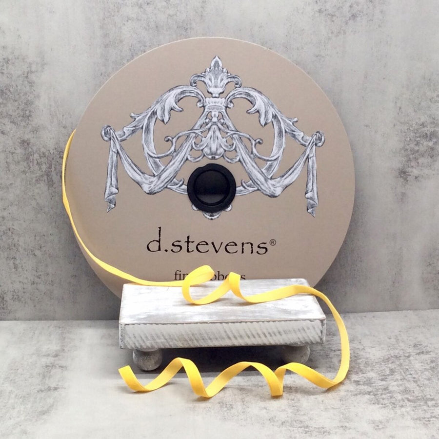 Voss Velvet Ribbon Golden Yellow 8 Inch X 50 Yards