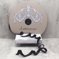 Voss Velvet Black Ribbon 8 Inch X 50 Yards