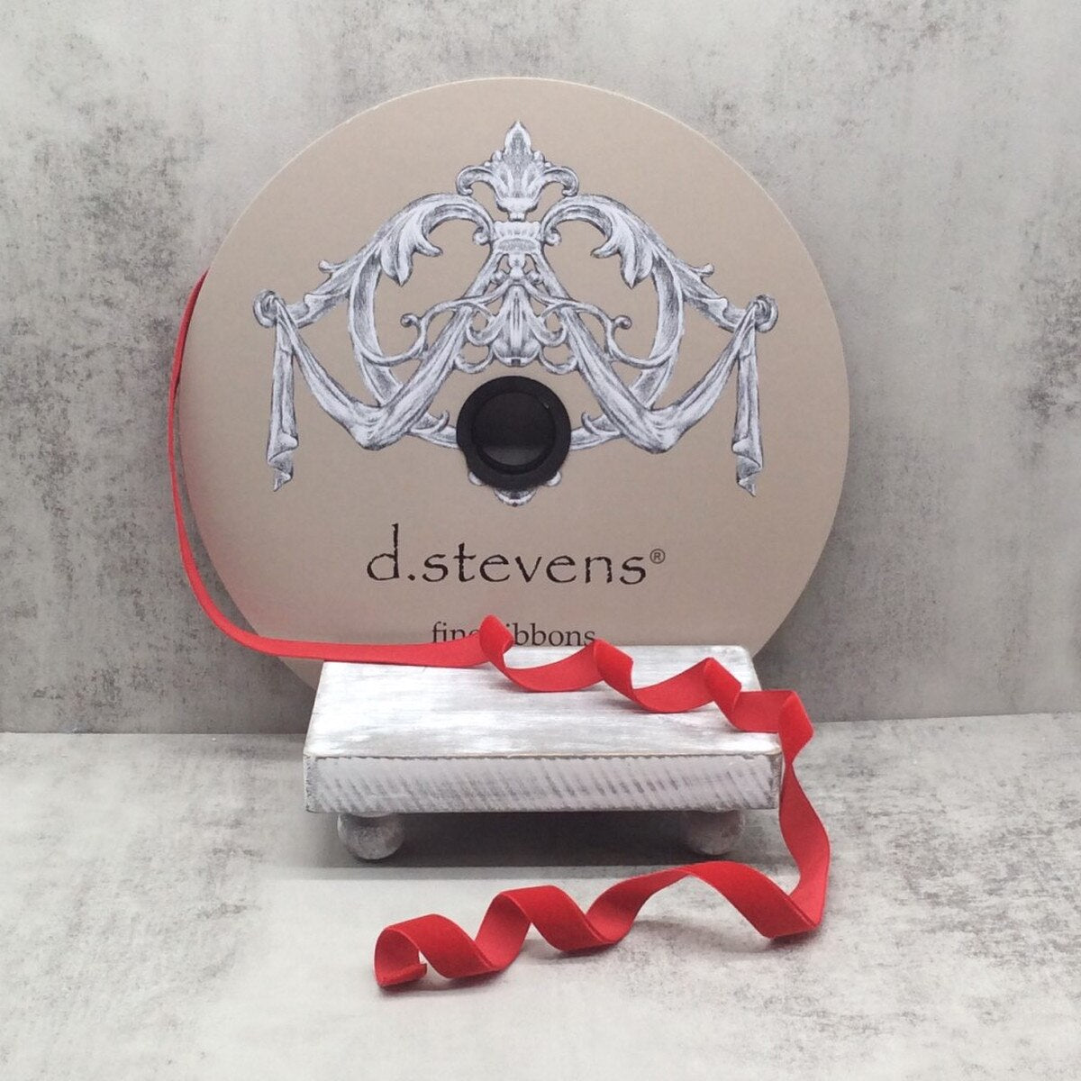 Scarlet Velvet Ribbon 8 Inch X 50 Yards
