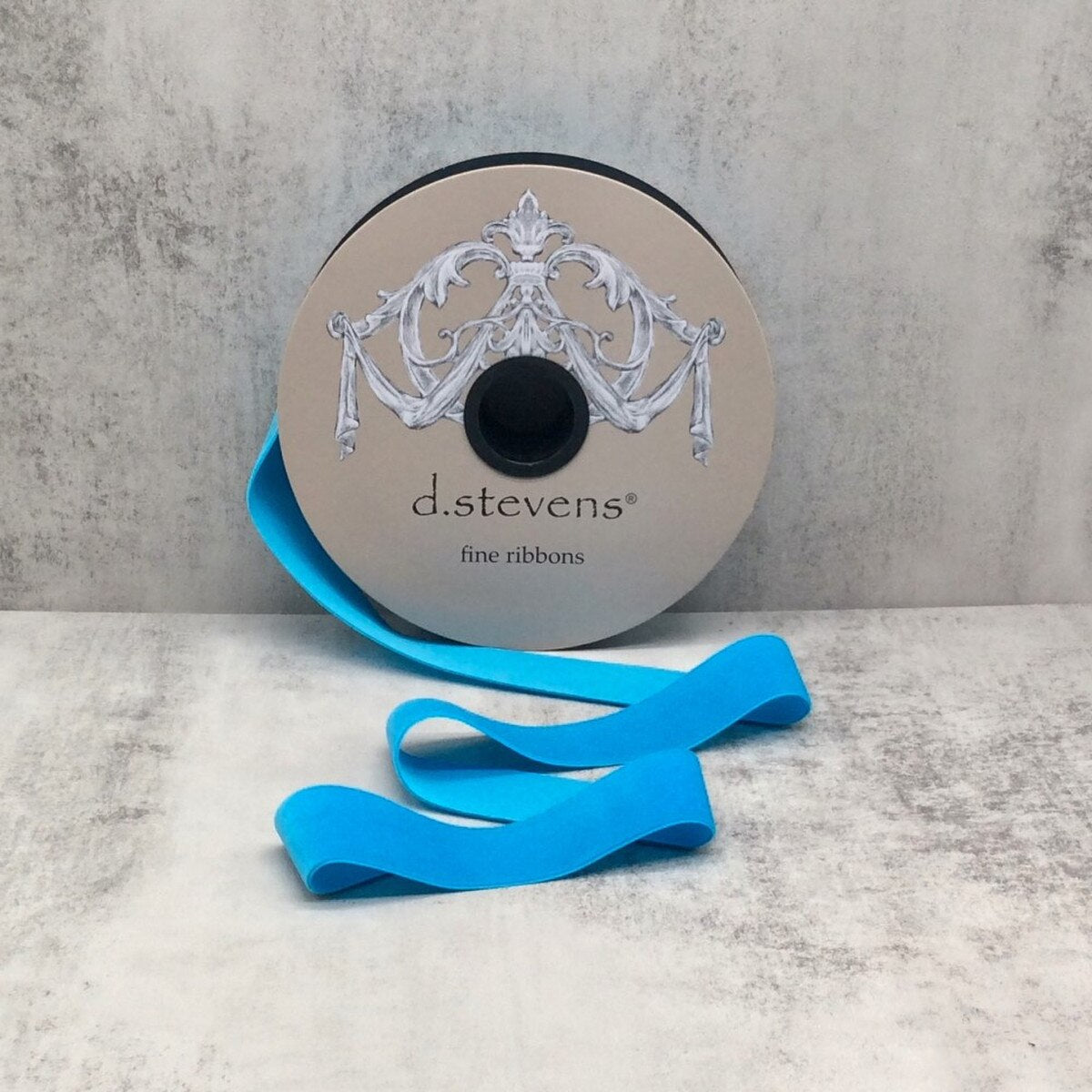 Ocean Blue Velvet Ribbon 1.5 Inch x 20 Yards
