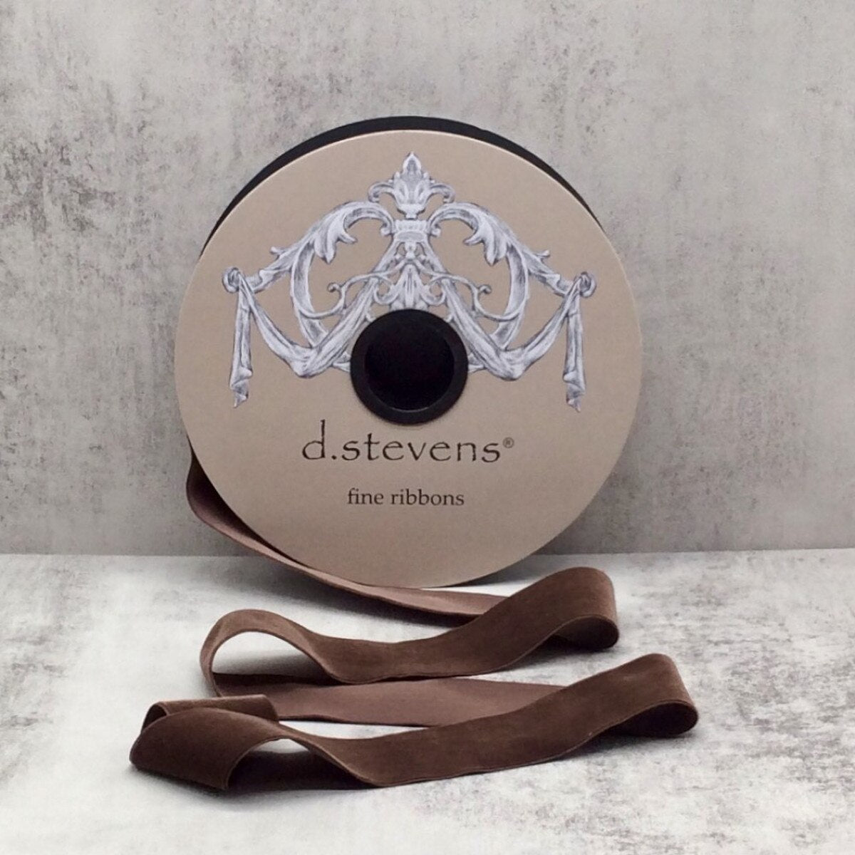 Velvet Chocolate Ribbon 1.5 Inch x 20 Yards