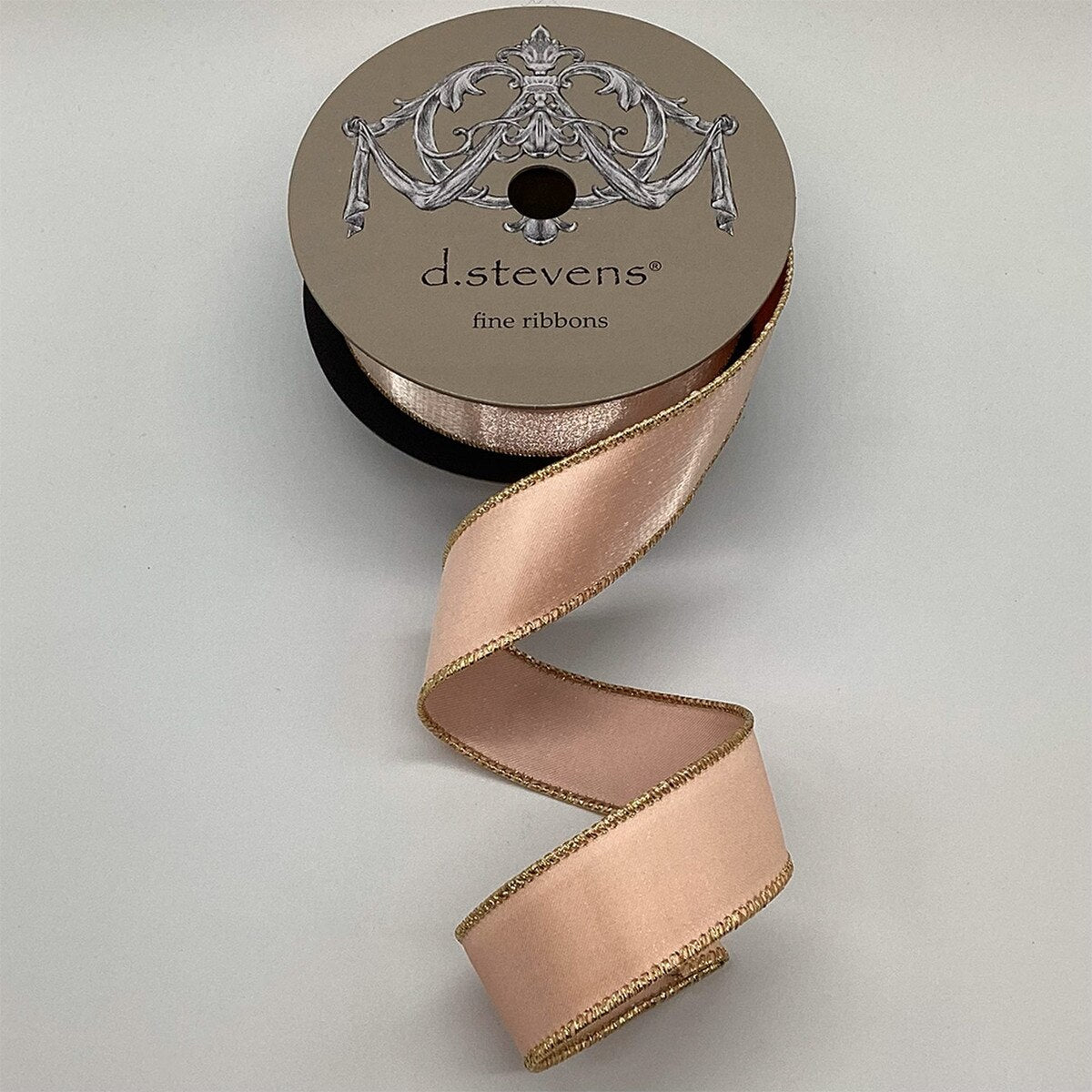 Light Coral Satin Double Sided Ribbon 1.5 Inch x 10 Yds
