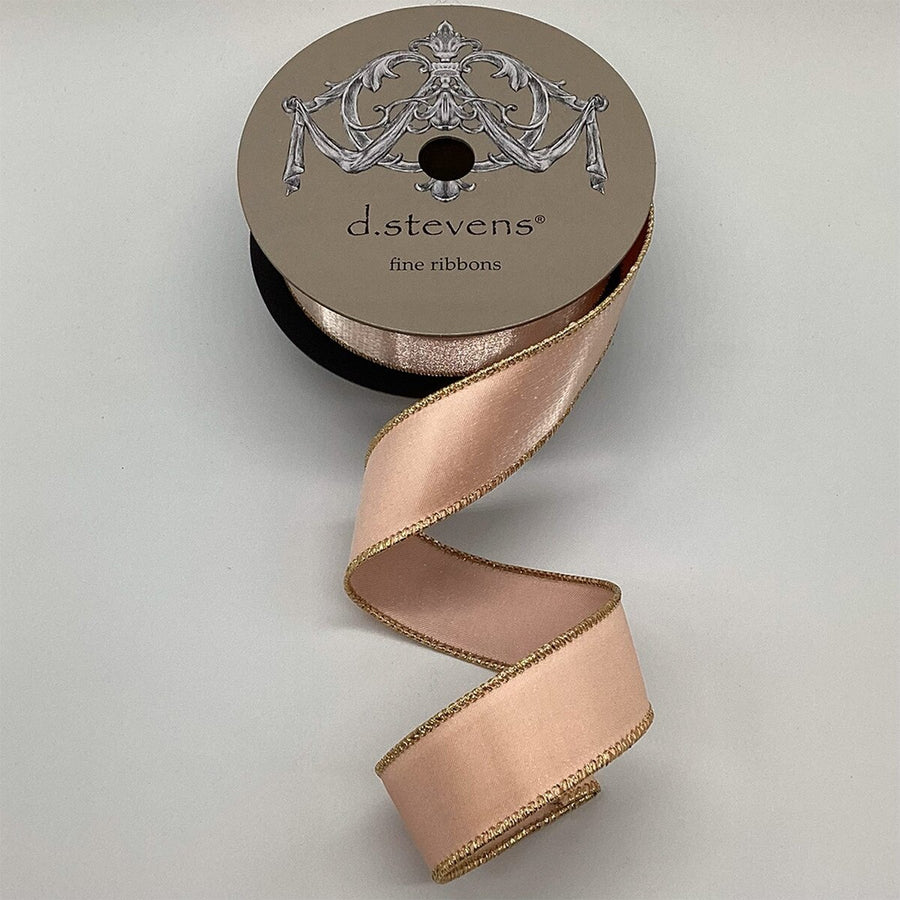 Light Coral Satin Double Sided Ribbon 1.5 Inch x 10 Yds