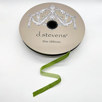 Basil Green Velvet Ribbon 8 Inch X 50 Yards