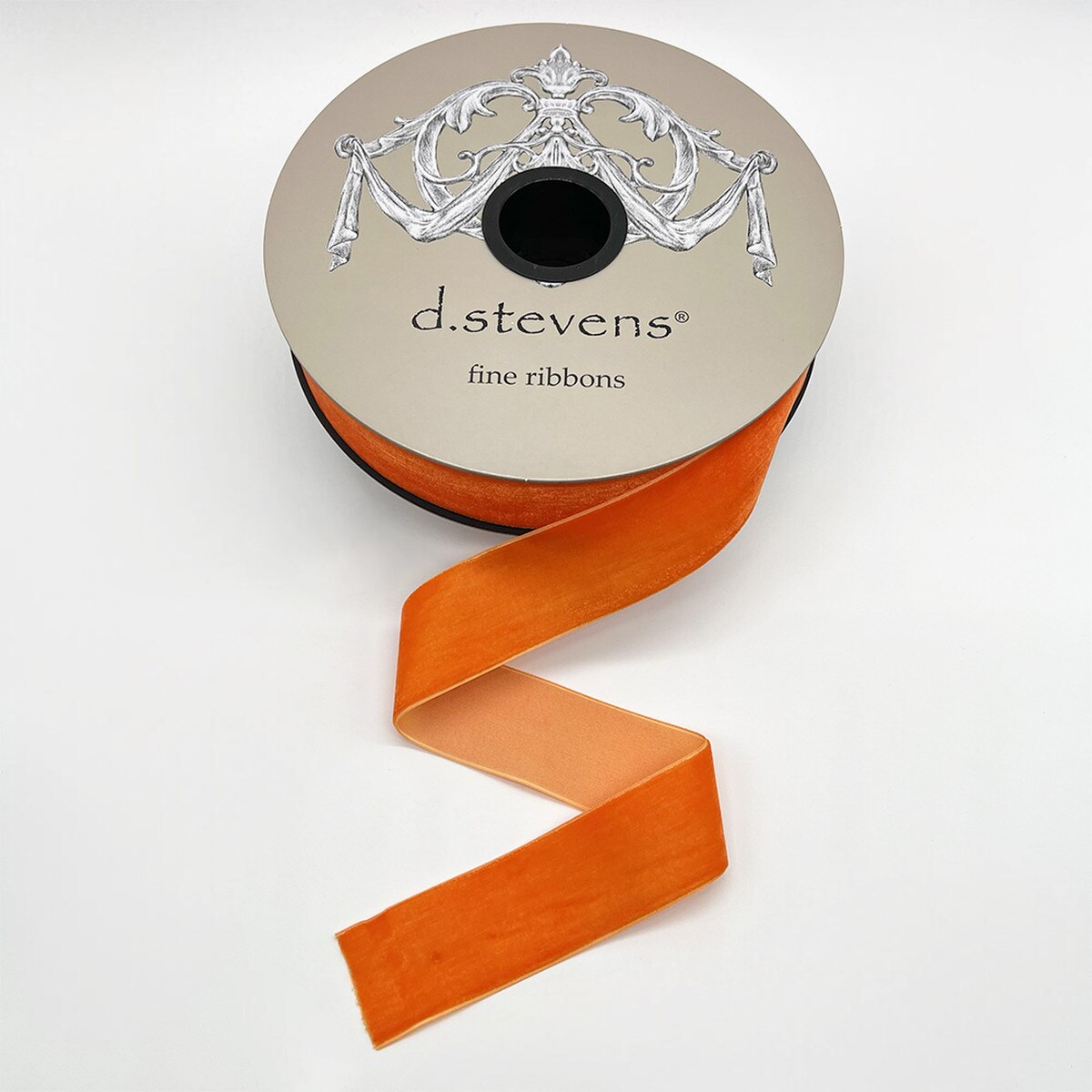 Pumpkin Velvet Ribbon 1.5 Inch x 20 Yards