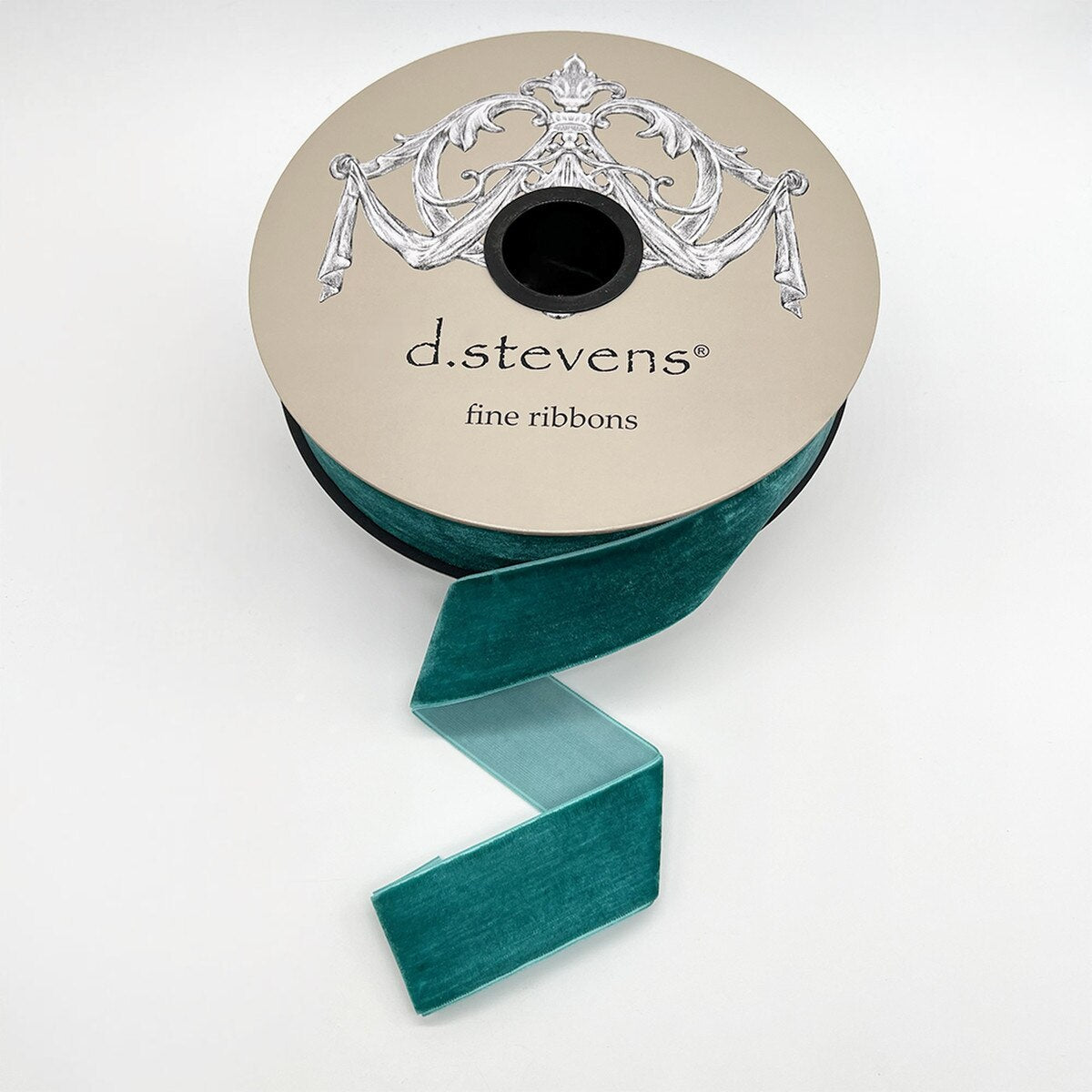 Teal Velvet Ribbon 1.5 Inch x 20 Yards