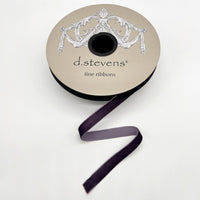 Voss Velvet Ribbon 8 Inch Eggplant 20 Yards