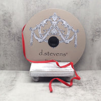 Scarlet Velvet Ribbon 8 Inch x 20 Yards