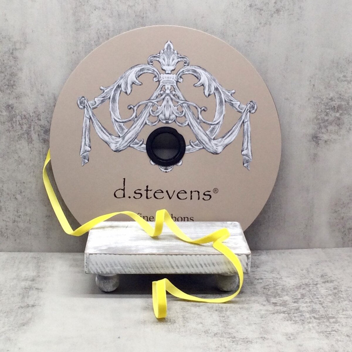 Sunny Yellow Velvet Ribbon 8 Inch X 20 Yards