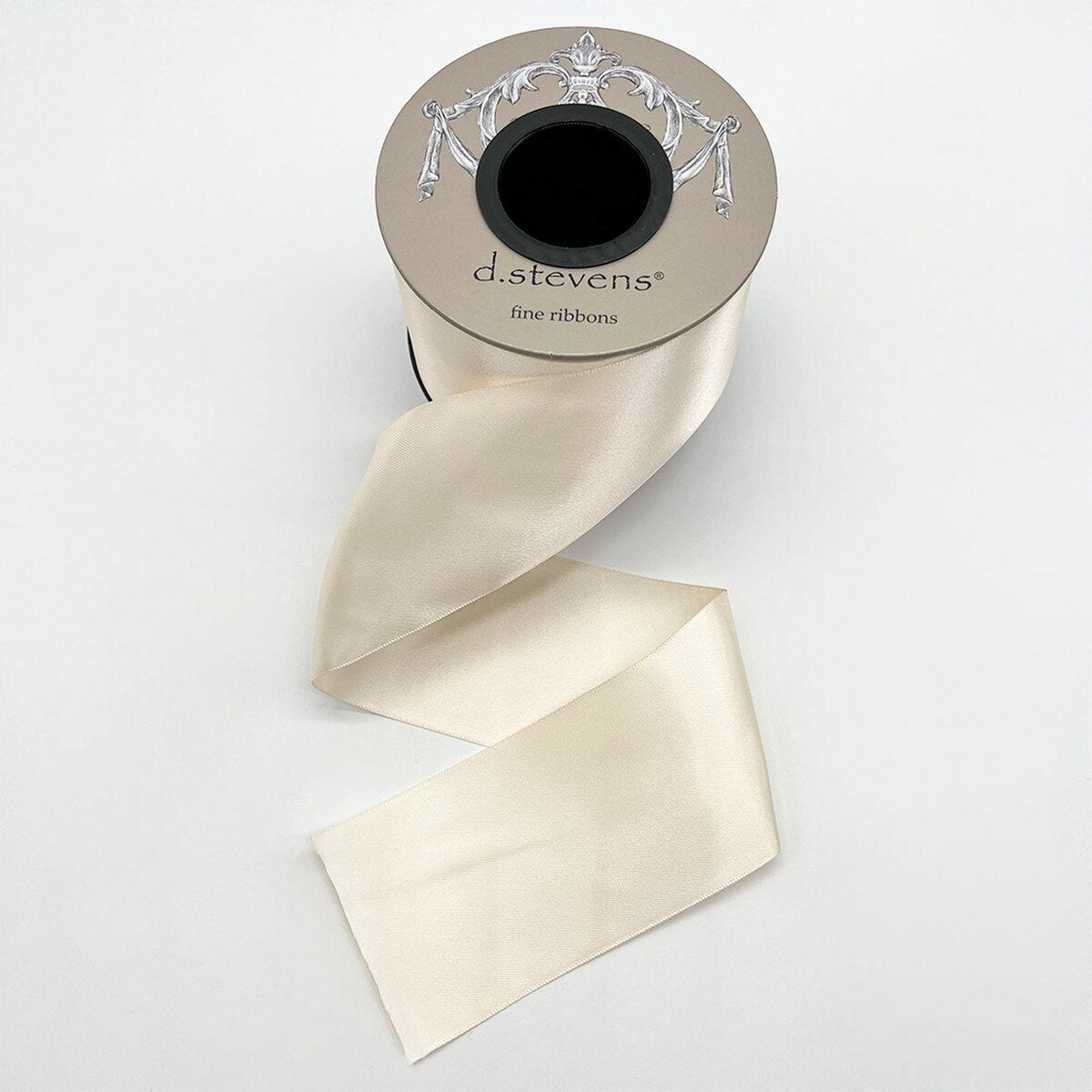 Nude Satin Ribbon 2.5 Inch x 25 Yards