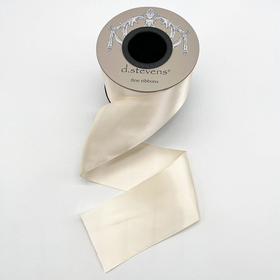 Nude Satin Ribbon 2.5 Inch x 25 Yards