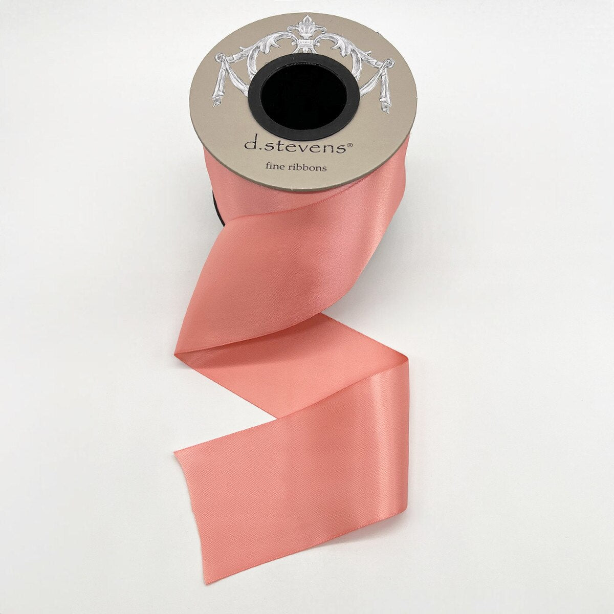 Light Coral Luxe Satin Ribbon 2.5" x 25 Yds
